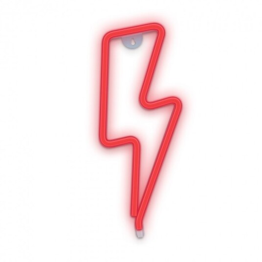 Forever Light Neon LED lys Flash, batteri + USB FLNEO6, Rød Forever Light Neon LED lys Flash, batteri + USB FLNEO6, Rød