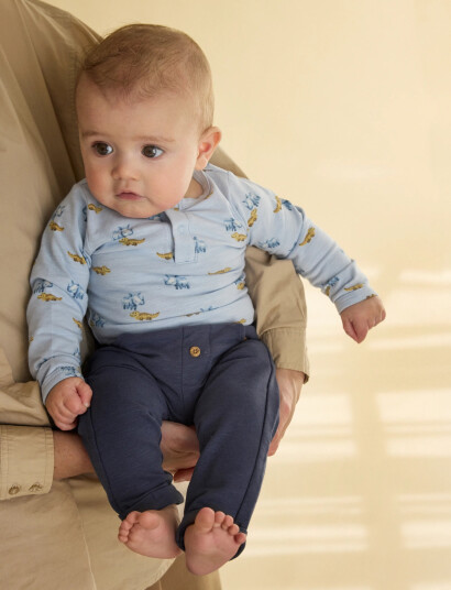 Minymo Pants Sweat Navy 56