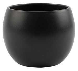 Porsgrunds Porselænsfabrik Natur Serveringsbolle 9,5 cm Matt sort Porsgrunds Porselænsfabrik Natur Serveringsbolle 9,5 cm Matt sort