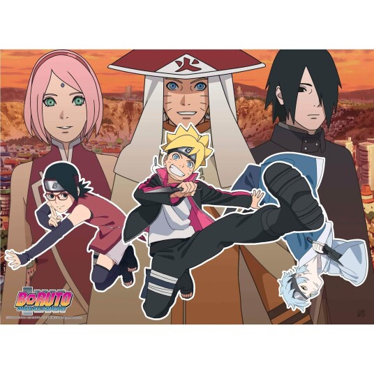 Boruto Plakat 52 x 38 cm New Team 7