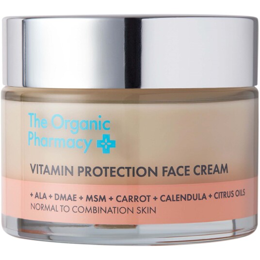 The Organic Pharmacy Vitamin Protection Ansiktskrem 50 ml - Fuktighetsgivende Krem for Kombinert og Normal Hud