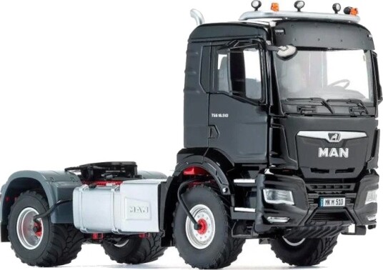 Wiking MAN TGS 2 akslet Lastebilmodell Svart Wiking MAN TGS 2 akslet Lastebilmodell Svart