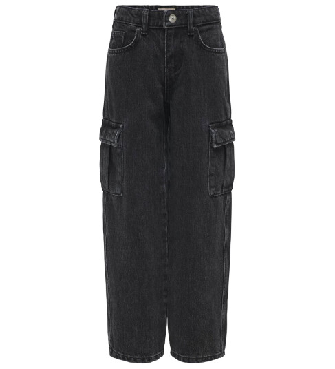 Kids Only Jeans   Last   Noos   KogHarmony   Vasket Black   Kids Only   8 år (128)   Jeans   Svart
