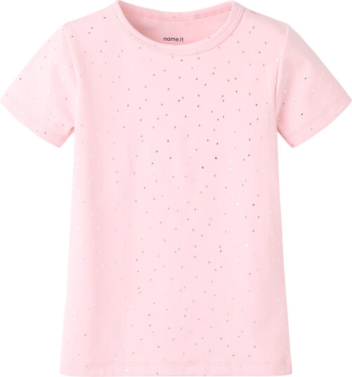 Name It Nmftulle Ss Slim Top Pink 116