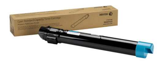 Xerox Phaser 7500 C Toner - 106R01433 Original - Cyan 9600 sider Xerox Phaser 7500 C Toner - 106R01433 Original - Cyan 9600 sider