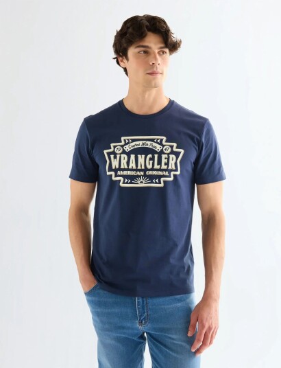 Wrangler Americana Tee Navy S x 00 Wrangler Americana Tee Navy S x 00