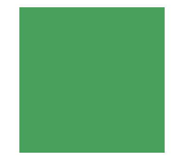 Colorama 2.72X25M Chroma Green Papirbakgrunn