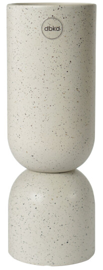 DBKD Post vase, 23 cm, mole dot