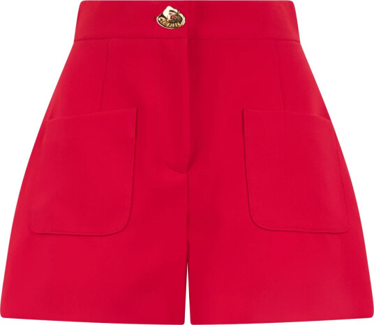 Moschino Dame Shorts Rød S,