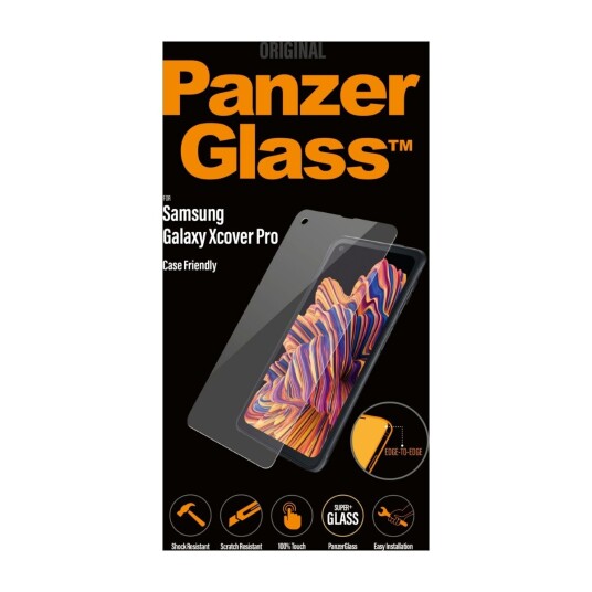 Panzerglass Case Friendly Herdet Skjermbeskytter for Samsung Galaxy Xcover Pro