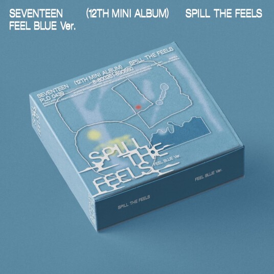 Seventeen 12th Mini Album ‘SPILL THE FEELS’ (FEEL BLUE Ver.) CD Seventeen 12th Mini Album ‘SPILL THE FEELS’ (FEEL BLUE Ver.) CD