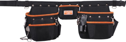 Bahco 47503PB2 Verktøybelte hammerholder 4 hekter 3 ringer Klær Bahco 47503PB2 Verktøybelte hammerholder 4 hekter 3 ringer Klær