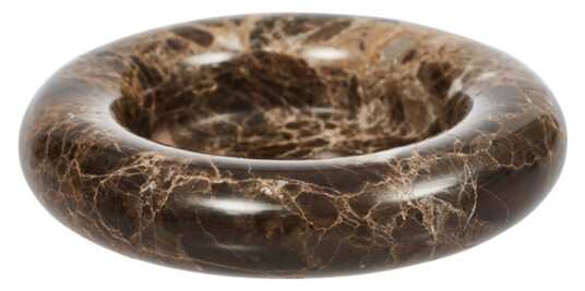OYOY Savi Marmor Lysestake 4 cm i Choko