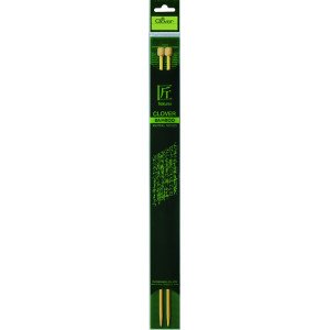Clover Takumi Strikkepinner / Jumperpinner Bambus 33cm 6,00mm / 13in U