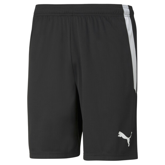 Puma teamLIGA Shorts, fotballshorts herre S Puma Black-Puma Whit