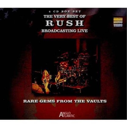 Rush The Very Best Of Rush Broadcasting Live 4CD