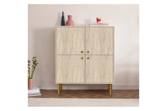 Anaya Kommode 95 cm Beige