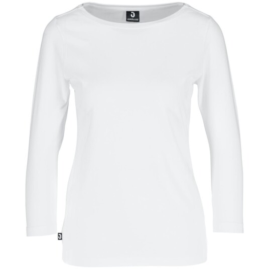 JOBELINE Topp dame Malme 3/4 arm; Størrelse M; Hvit JOBELINE Topp dame Malme 3/4 arm; Størrelse M; Hvit