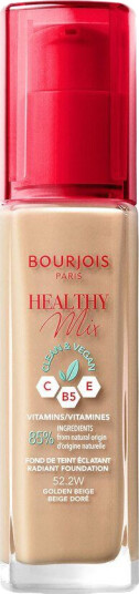 Bourjois Healthy Mix Clean Liquid Foundation 52.2W Golden Beige 3