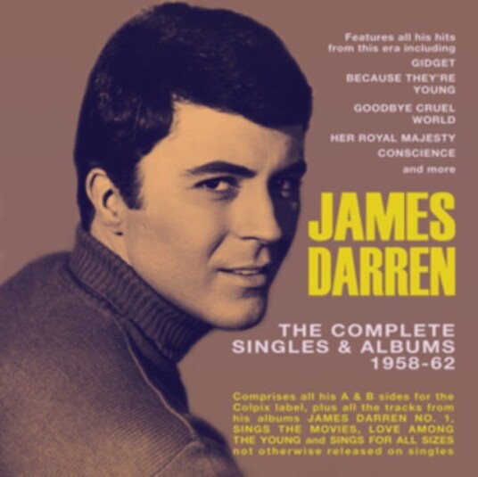 James Darren  The Complete Singles & Albums 195862  CD