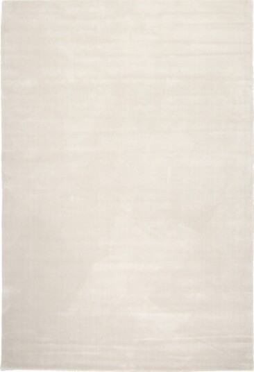 Recycled PET with viscose look offwhite Størrelse: 130 x 190 cm