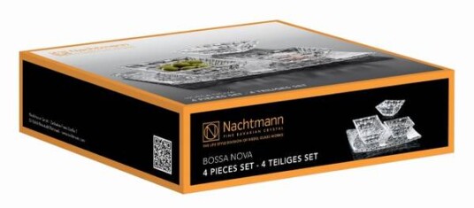 NACHTMANN Bossa Nova Serving sett, 4 pk