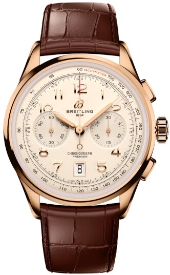 Breitling Herreklokke RB0145371G1P2 Premier B01 Chronograph 42