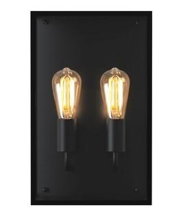 Astro Messina Twin Vegglampe Sort