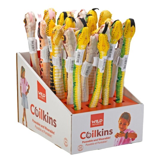 Coilkins Slangebamse 30 cm | Wild Republic