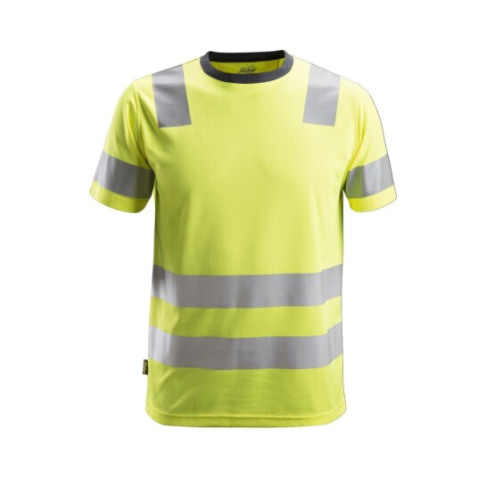 Snickers Workwear T-Skjorte 2530 Gul S Kl 2