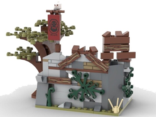 Kiddicraft Herocraft Ork Skattekammer Byggesett 5+ År 199 Deler Kiddicraft Herocraft Ork Skattekammer Byggesett 5+ År 199 Deler