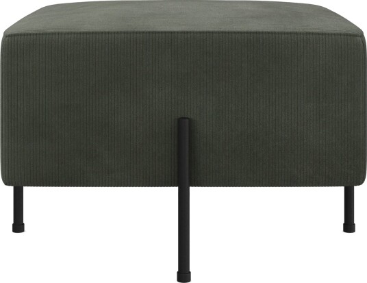 Menard Compact Sittpuff 60 cm Kvadratisk Scandi Days Fjord 79 Dark green Manchester