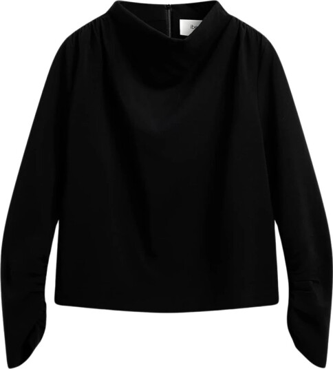 Iben Dame Topper Svart XS,