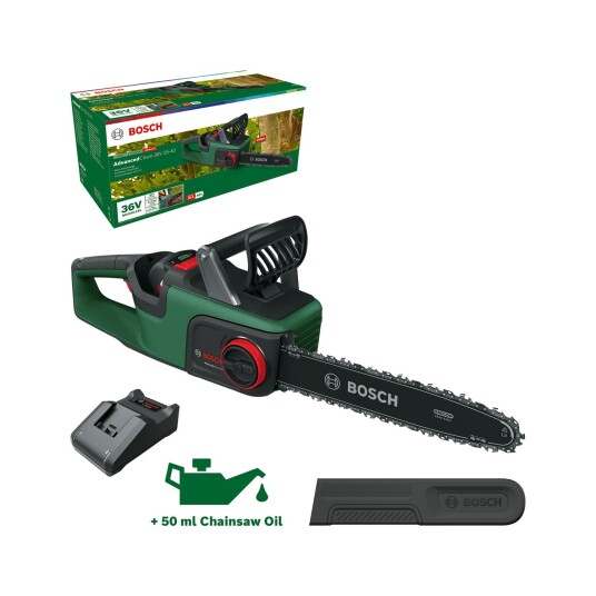 Bosch Battery Chain ​​Saw ADV Chain ​​36V 35 40 2.0AH  Battery & Charger Included 