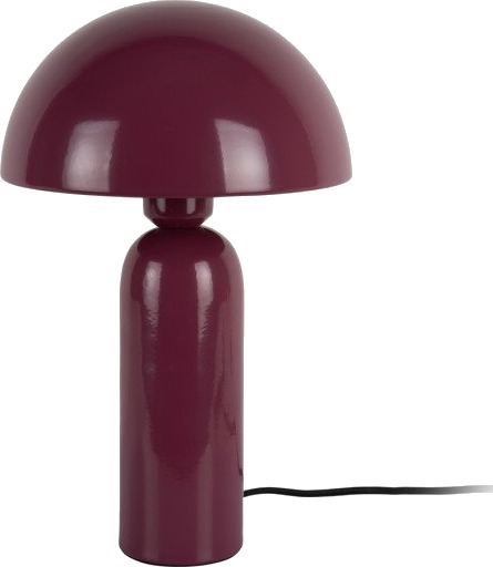 Leitmotiv Table Lamp Atrayente Burgundy H35CM Leitmotiv Table Lamp Atrayente Burgundy H35CM