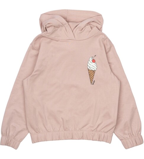 The New Tnnovella Os Hoodie Pink 158/164