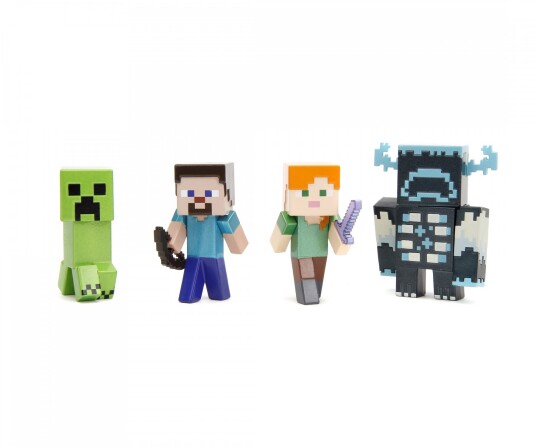 Minecraft Metalfigs 4Pakning