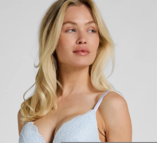 Hunkemöller Laila Pp Push Blue 75 B