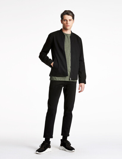 Lindbergh Superflex Overshirt - Black - L