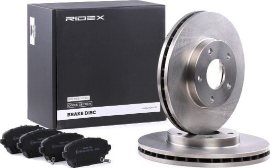 RIDEX 3405B0164 Bremseskiver og -klosser