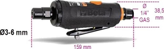 Beta Pneumatisk Rett Sliper 1933