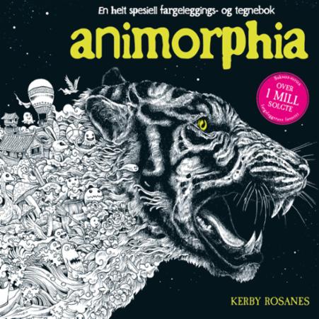 Animorphia. En helt spesiell fargeleggingsog tegnebok