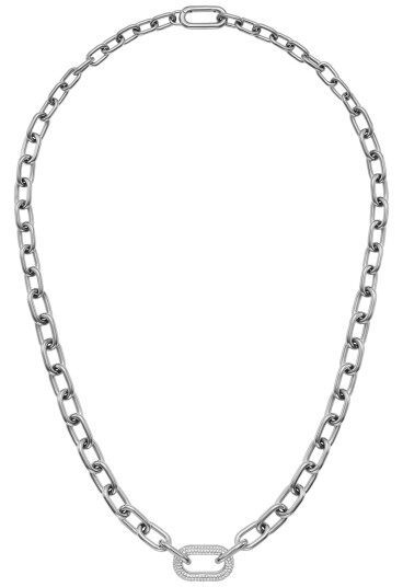 Daniel Wellington DW Crystal Link 500mm Silver