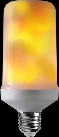 Flame light E27 5W flammepære