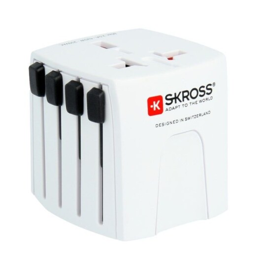 Skross Muv Micro Ujordet universalt reiseadapter Skross Muv Micro Ujordet universalt reiseadapter