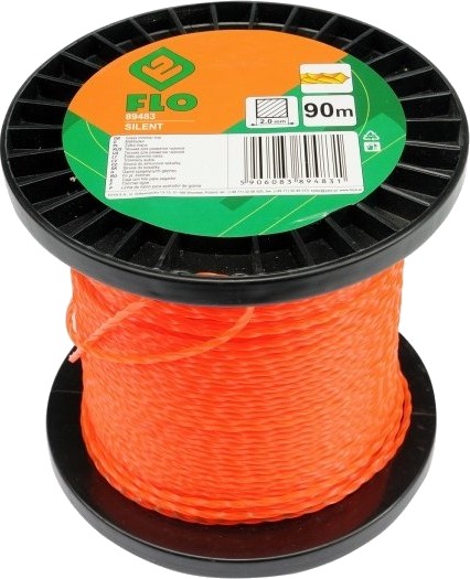 Flo Toya Trimmertråd Til Gress Silent 2,0 Mm X 90 M 89483 Flo Toya Trimmertråd Til Gress Silent 2,0 Mm X 90 M 89483