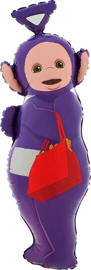 Ballongkungen Folieballong Teletubbies Tinky Winky Shape L233