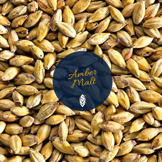 Amber Malt 1 kg knust 59–78 EBC - Simpsons