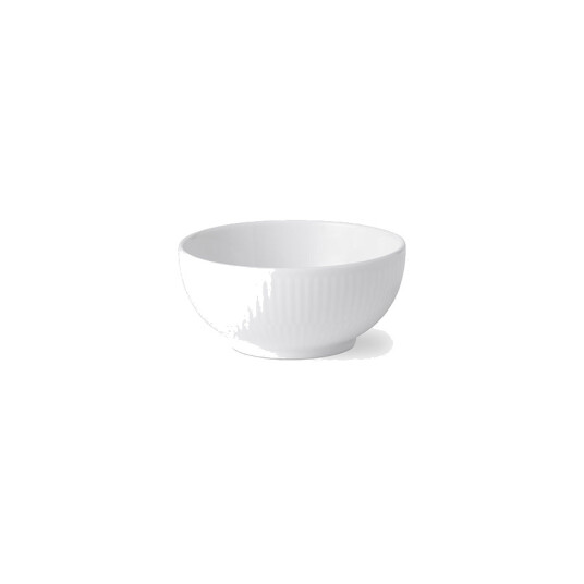 Royal Copenhagen White fluted skål 24 cl