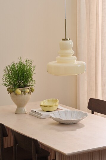 Ellos Home Taklampe Bellis Beige Ellos Home Taklampe Bellis Beige